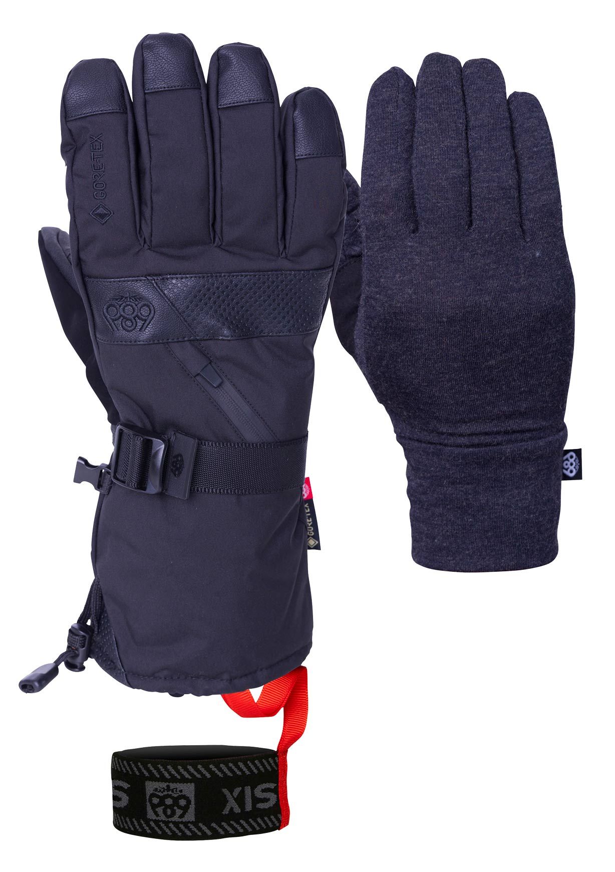 M Gore-Tex Smarty Gauntlet Glove Black