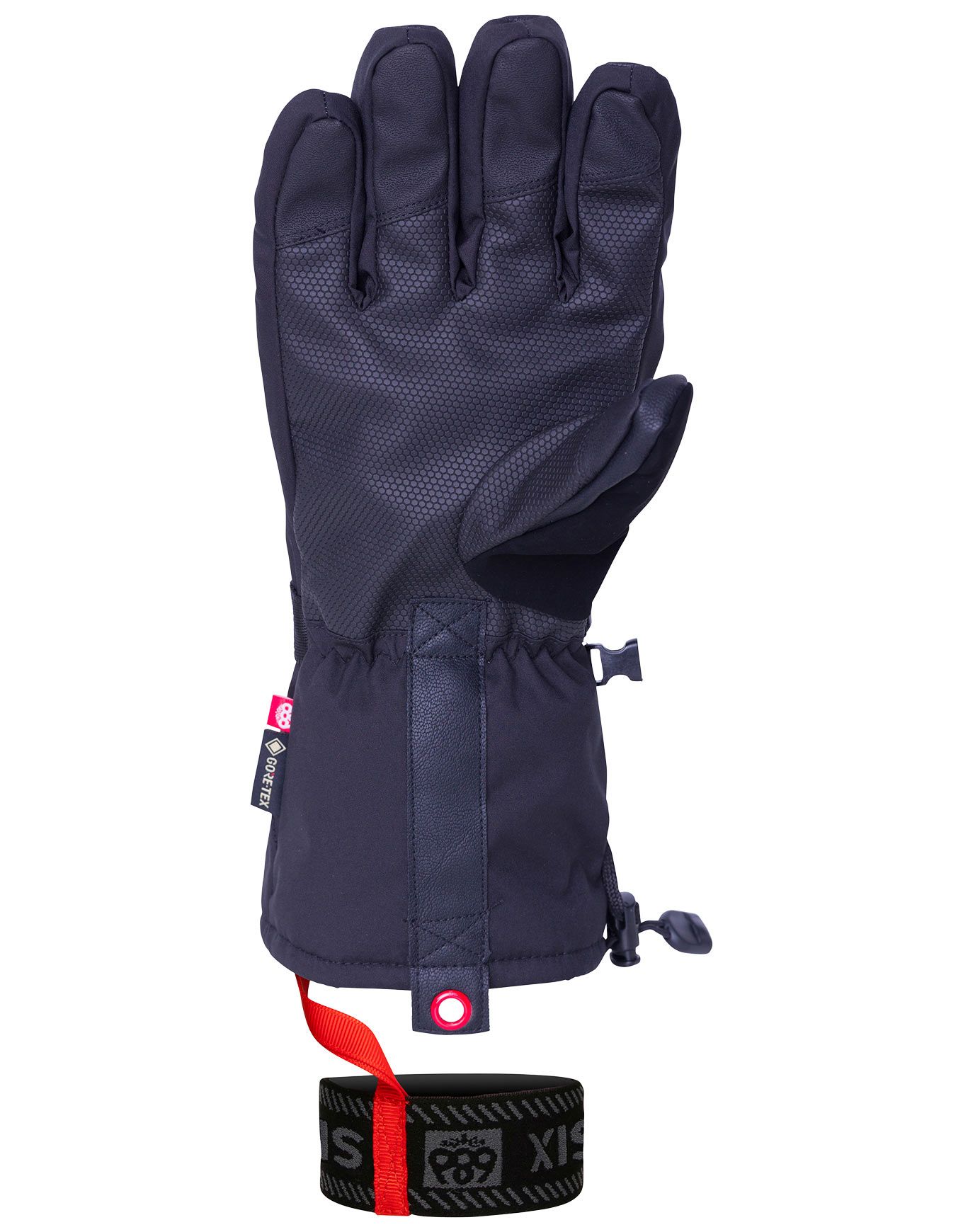 M Gore-Tex Smarty Gauntlet Glove Black – Image 4