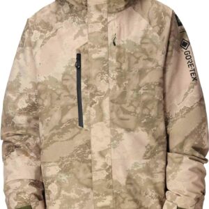 M Gore-Tex Core Shell Jacket Limestone Hemisphere Print