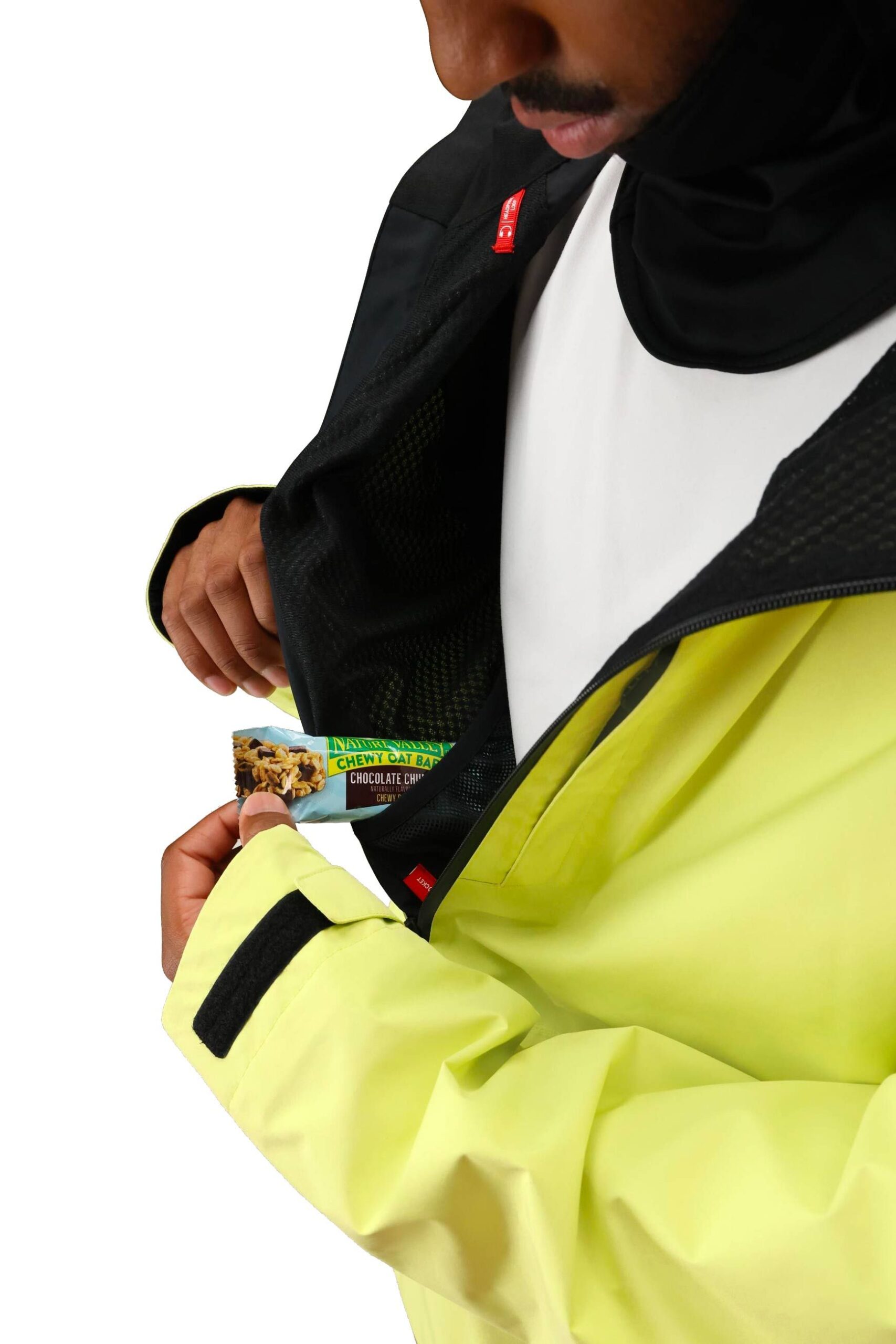 M Gore-Tex Fragment Shell Anorak Dusty Lime – Image 2