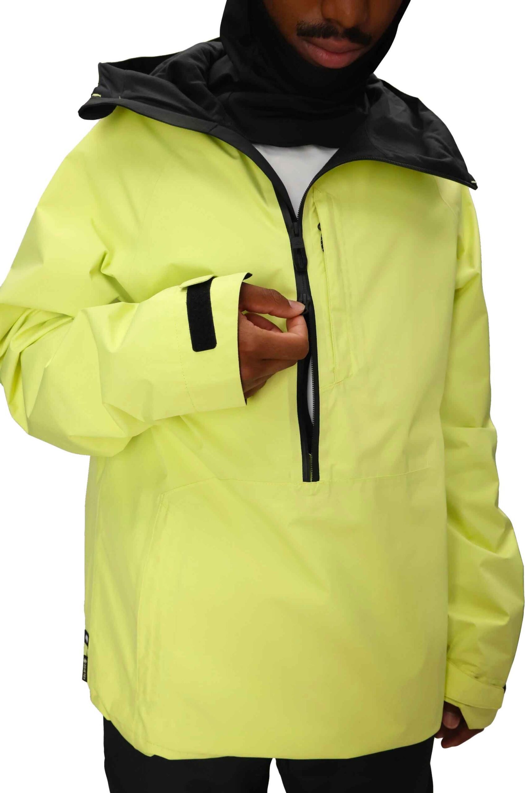 M Gore-Tex Fragment Shell Anorak Dusty Lime – Image 3