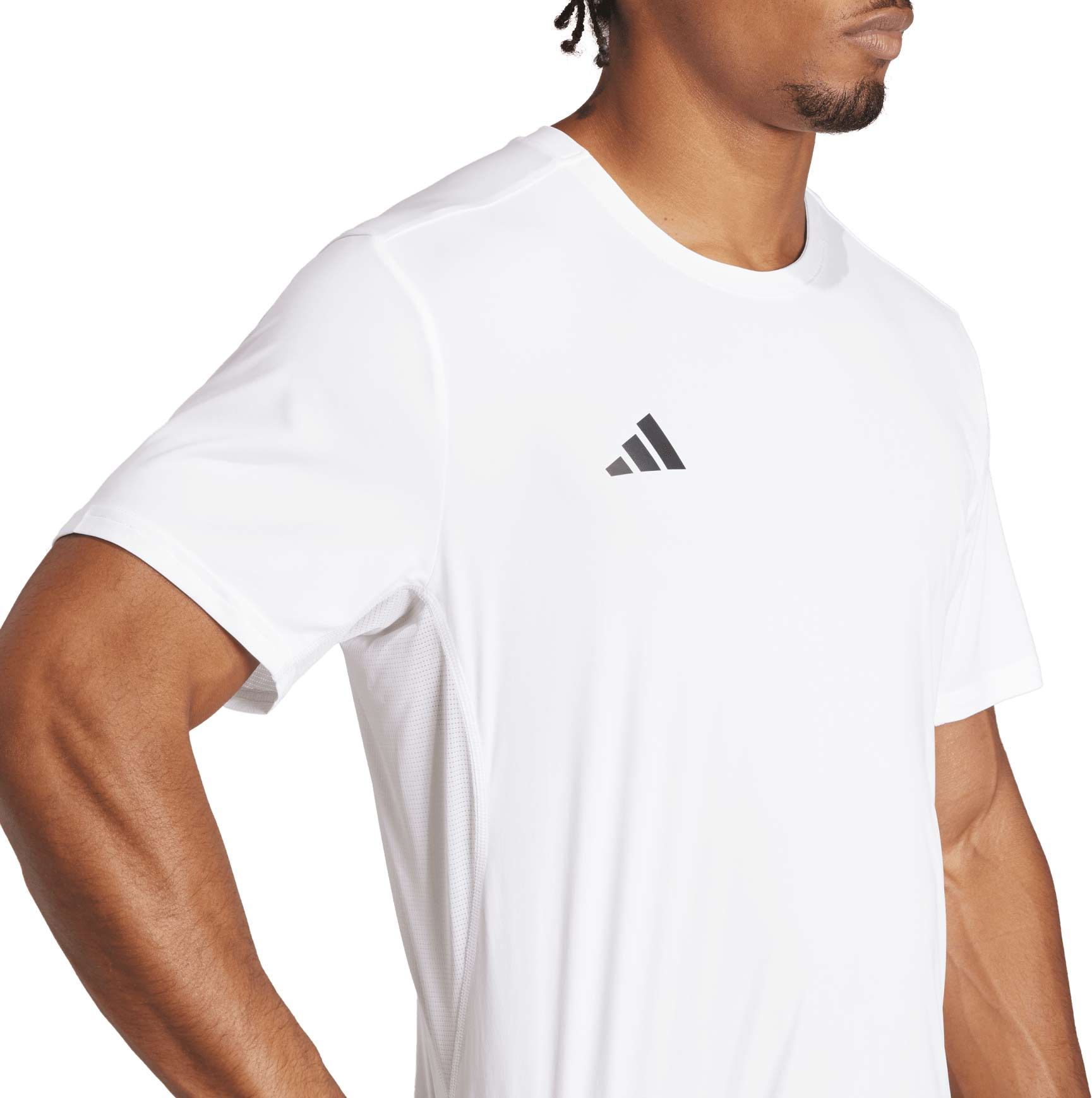 Adizero Essentials Tee White – Image 6