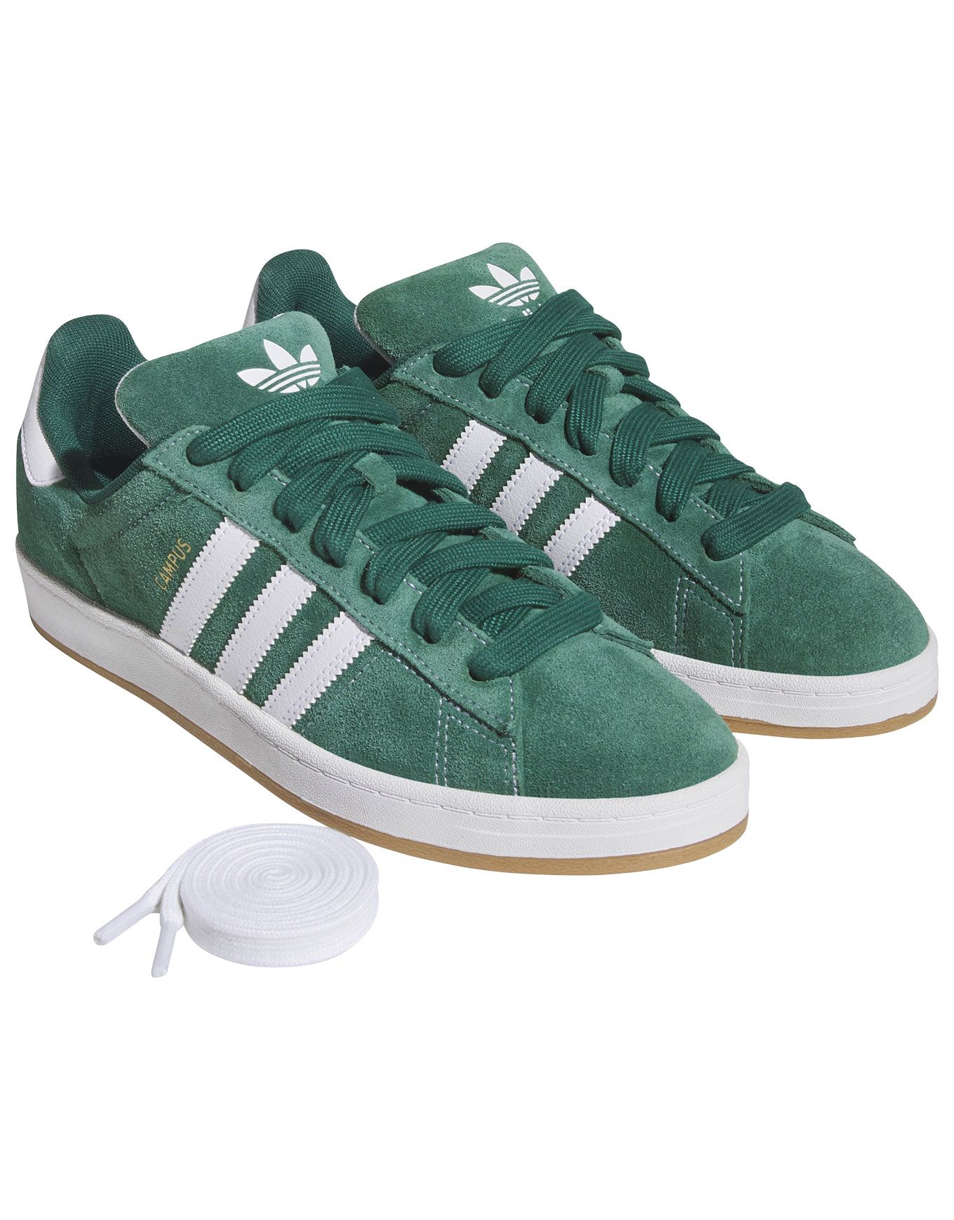Campus ADV Core Green/Footwear White/Gold Metallic – Image 8