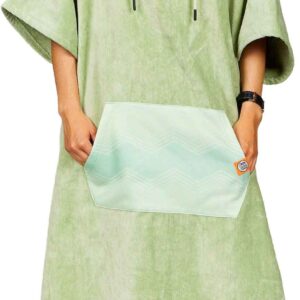 Poncho Jacquard Tender Green