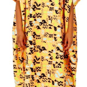 Poncho Stamps Tangerine