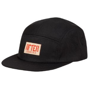 5 Panel Cap Black