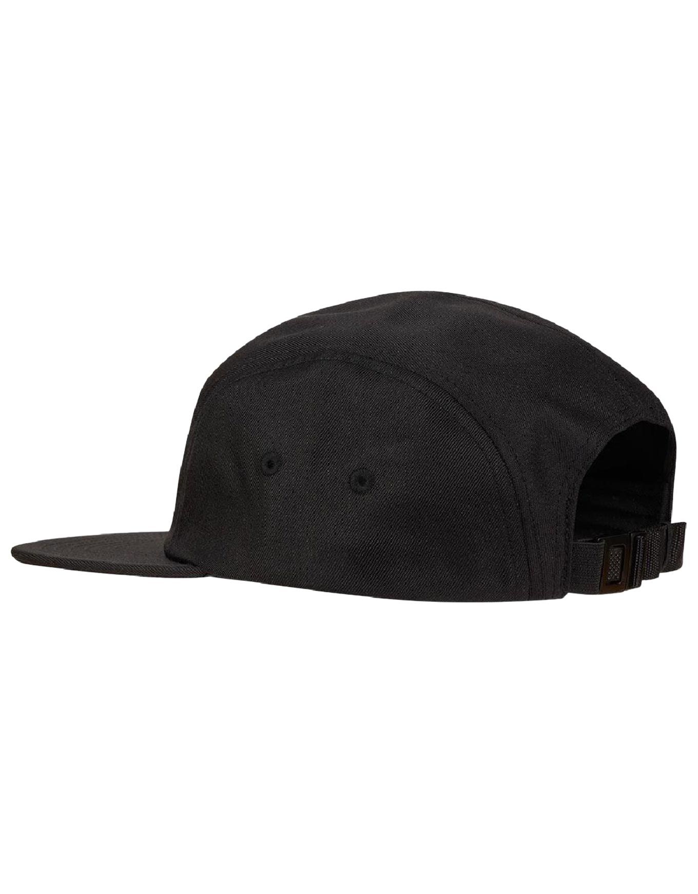 5 Panel Cap Black – Image 2