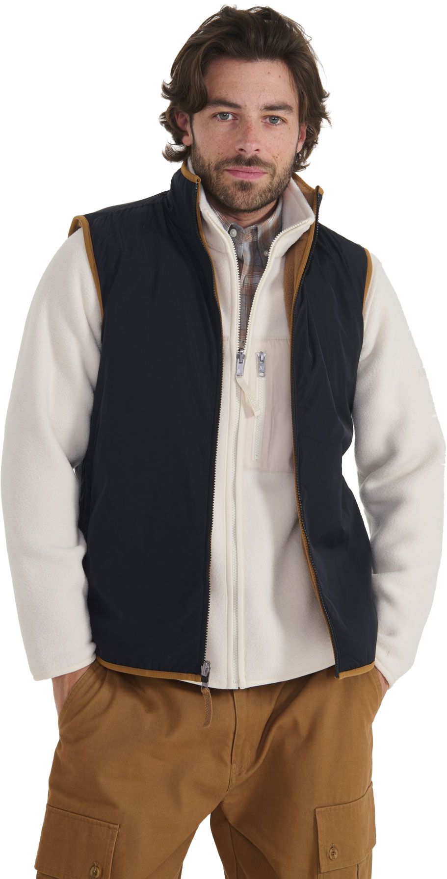 Sleeveless Fleece M Kraft – Image 3