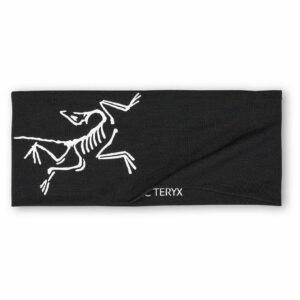 Satoro Merino Headband Black/Arctic Silk