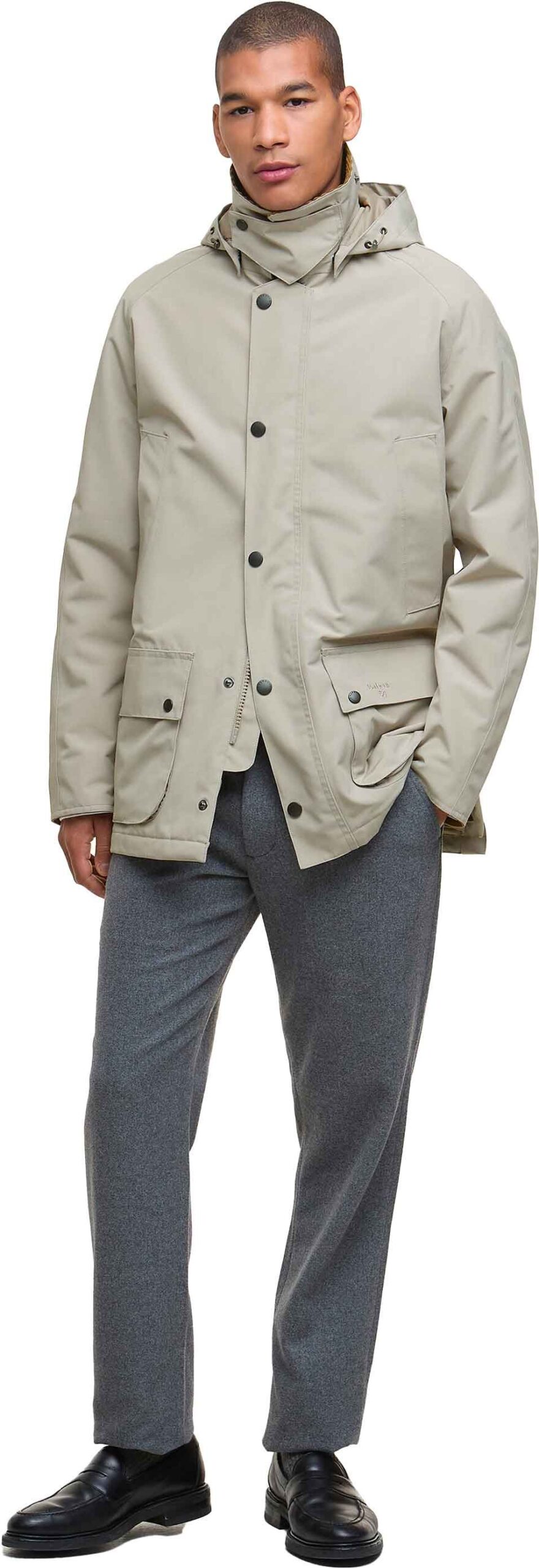 Winter Ashby Jacket Washed Stone – Image 4