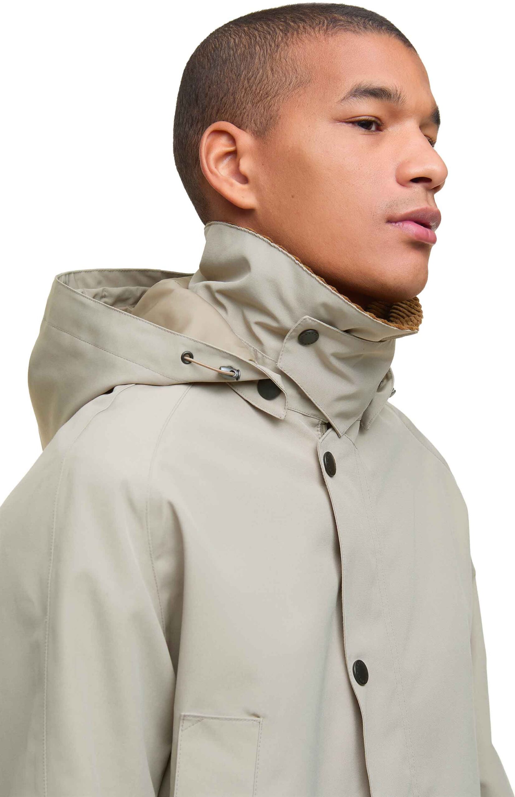 Winter Ashby Jacket Washed Stone – Image 2