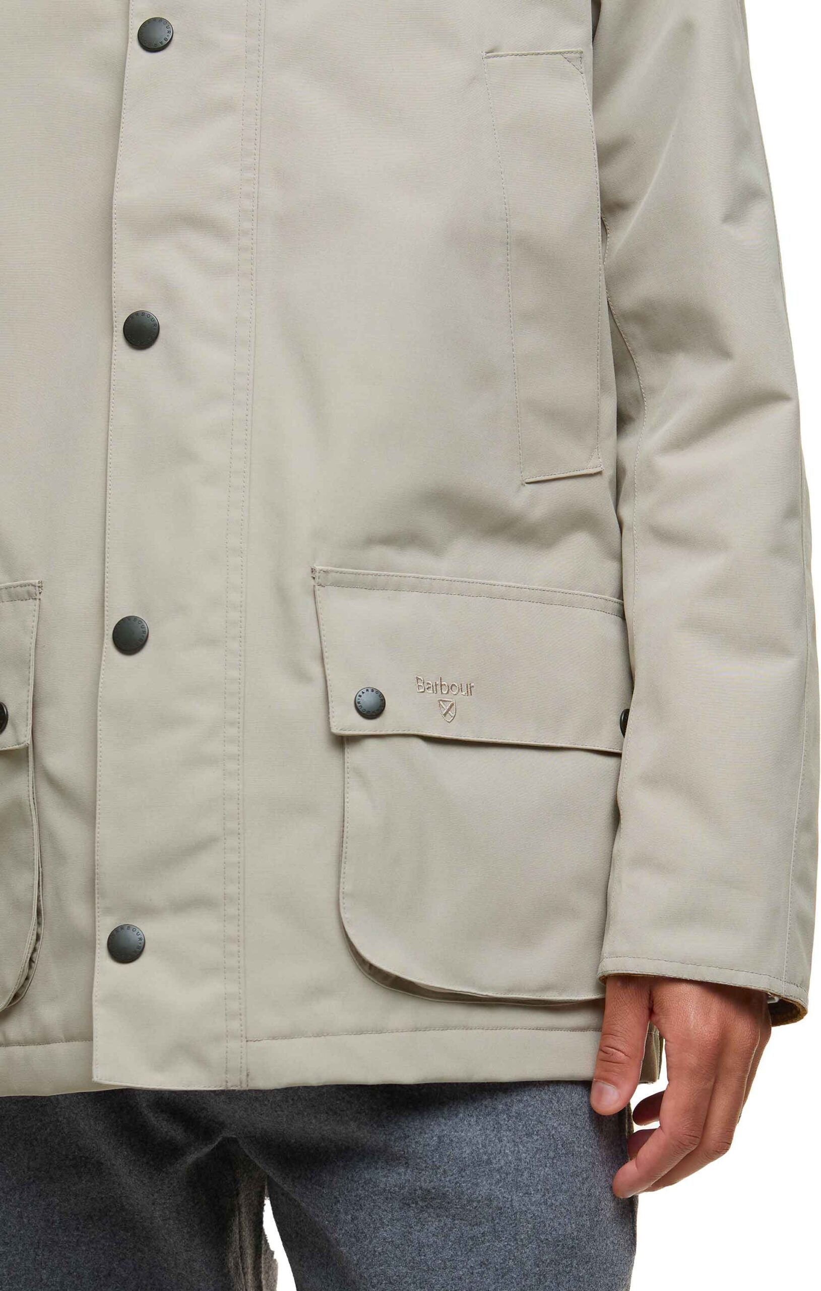 Winter Ashby Jacket Washed Stone – Image 6