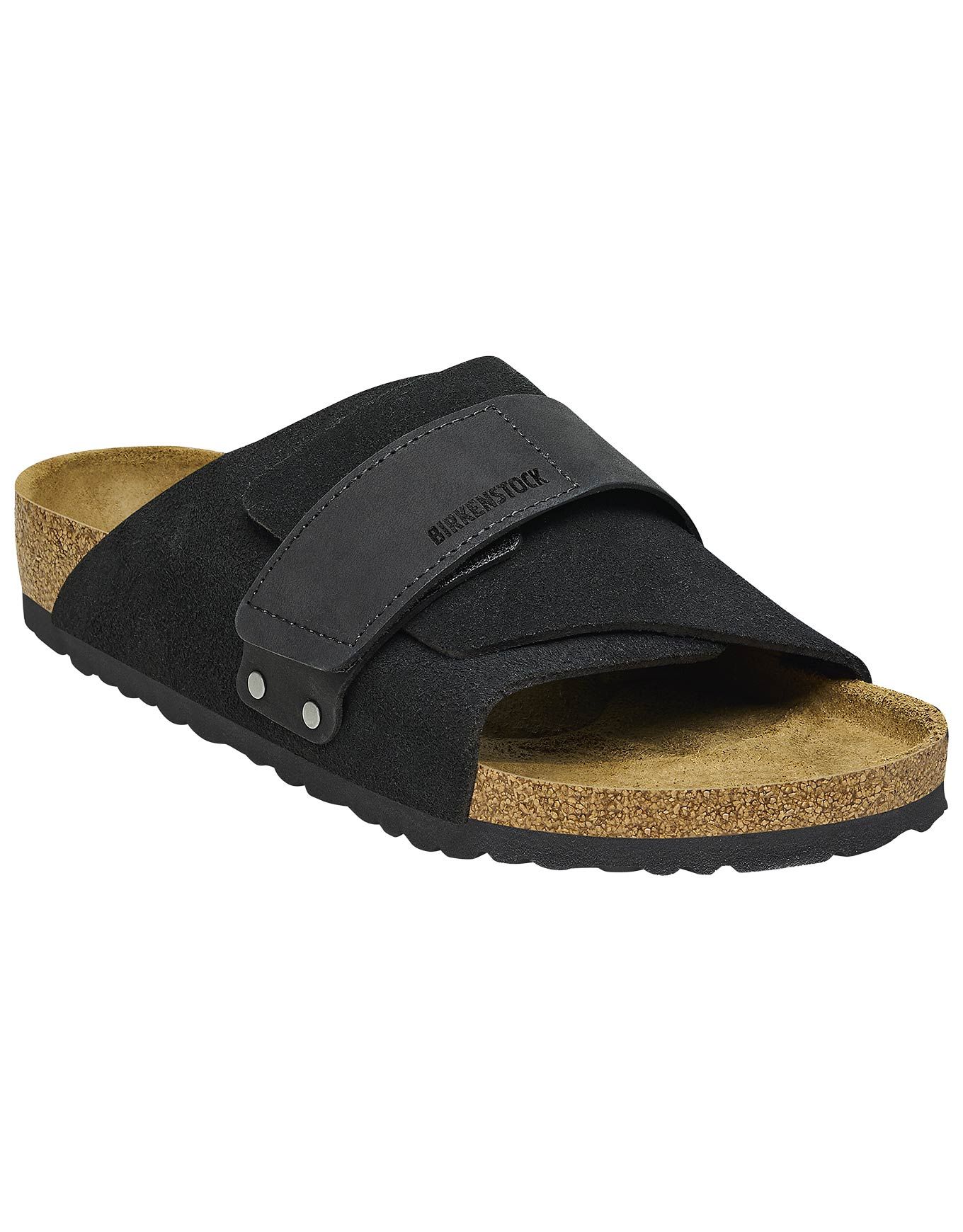 Kyoto Nubuck Leather/Suede Regular Black – Image 5