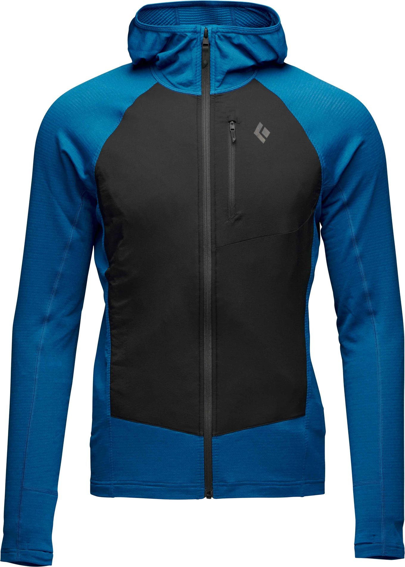 M Coefficient LT Hybrid Hoody Kingfisher-Black – Image 2