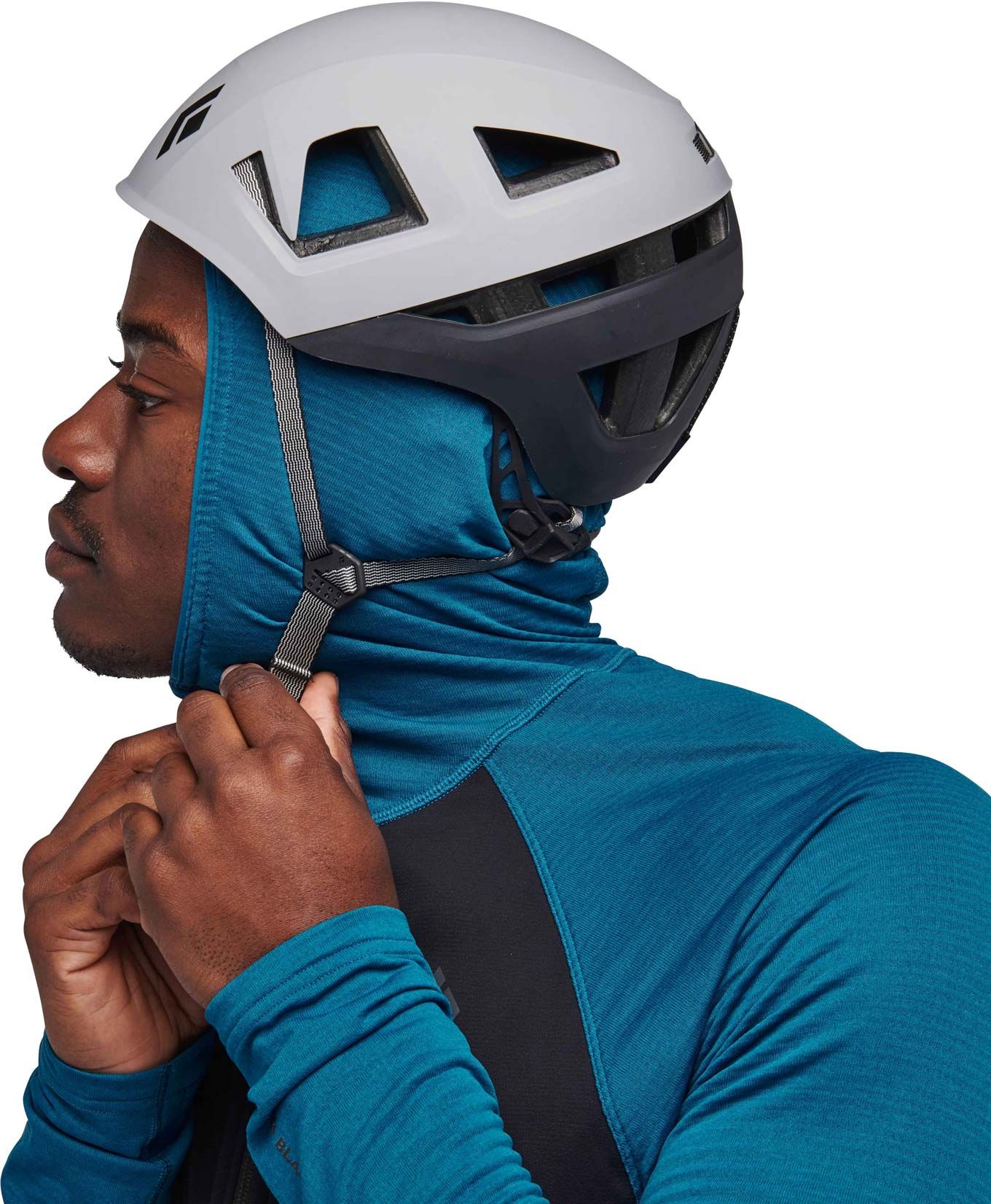 M Coefficient LT Hybrid Hoody Kingfisher-Black – Image 6