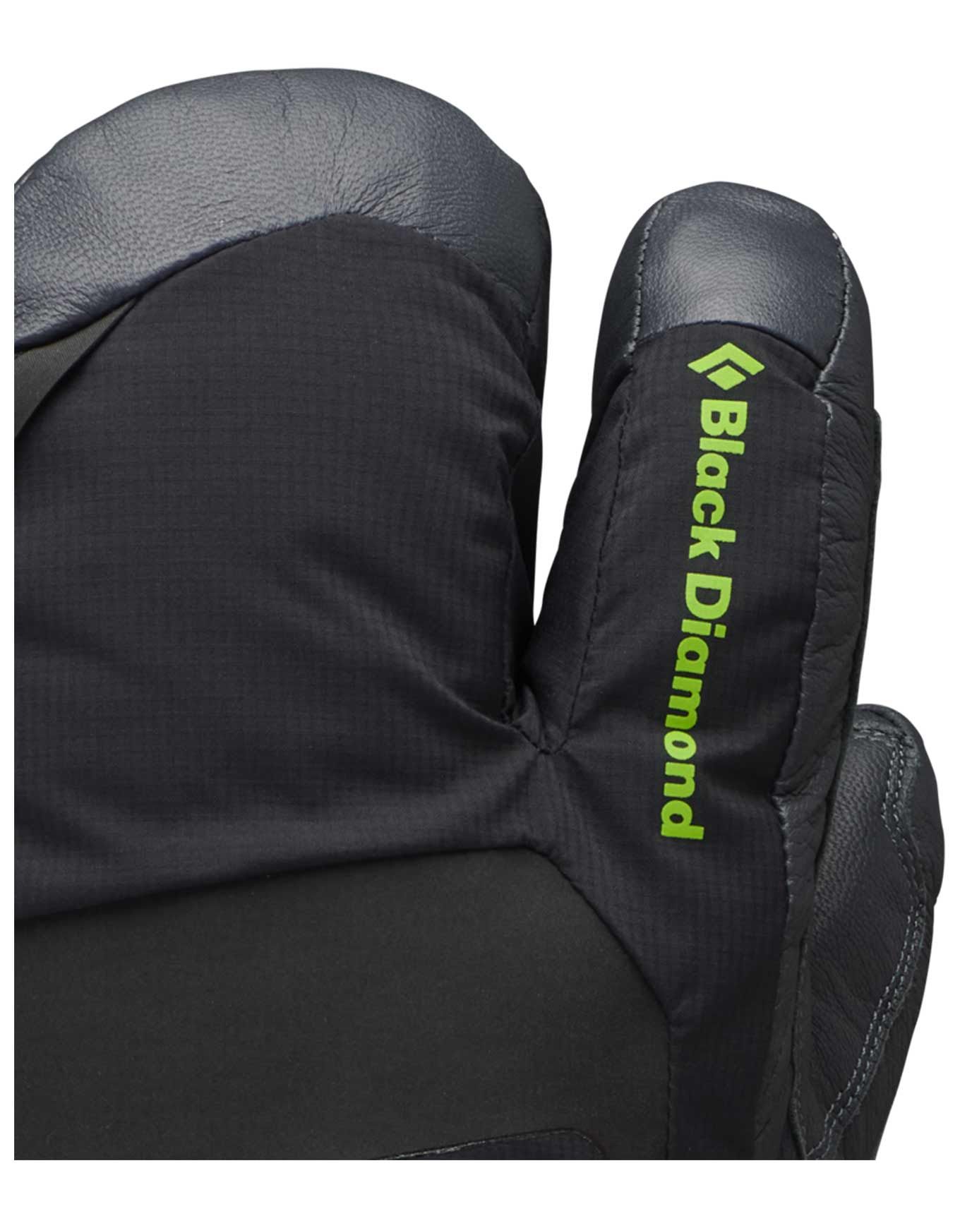 Alpine 3-Finger Mitts Black Carbon – Image 3