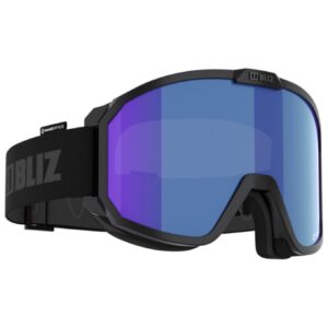 Rave Matt Black W Grey Logo - Grey/Blue