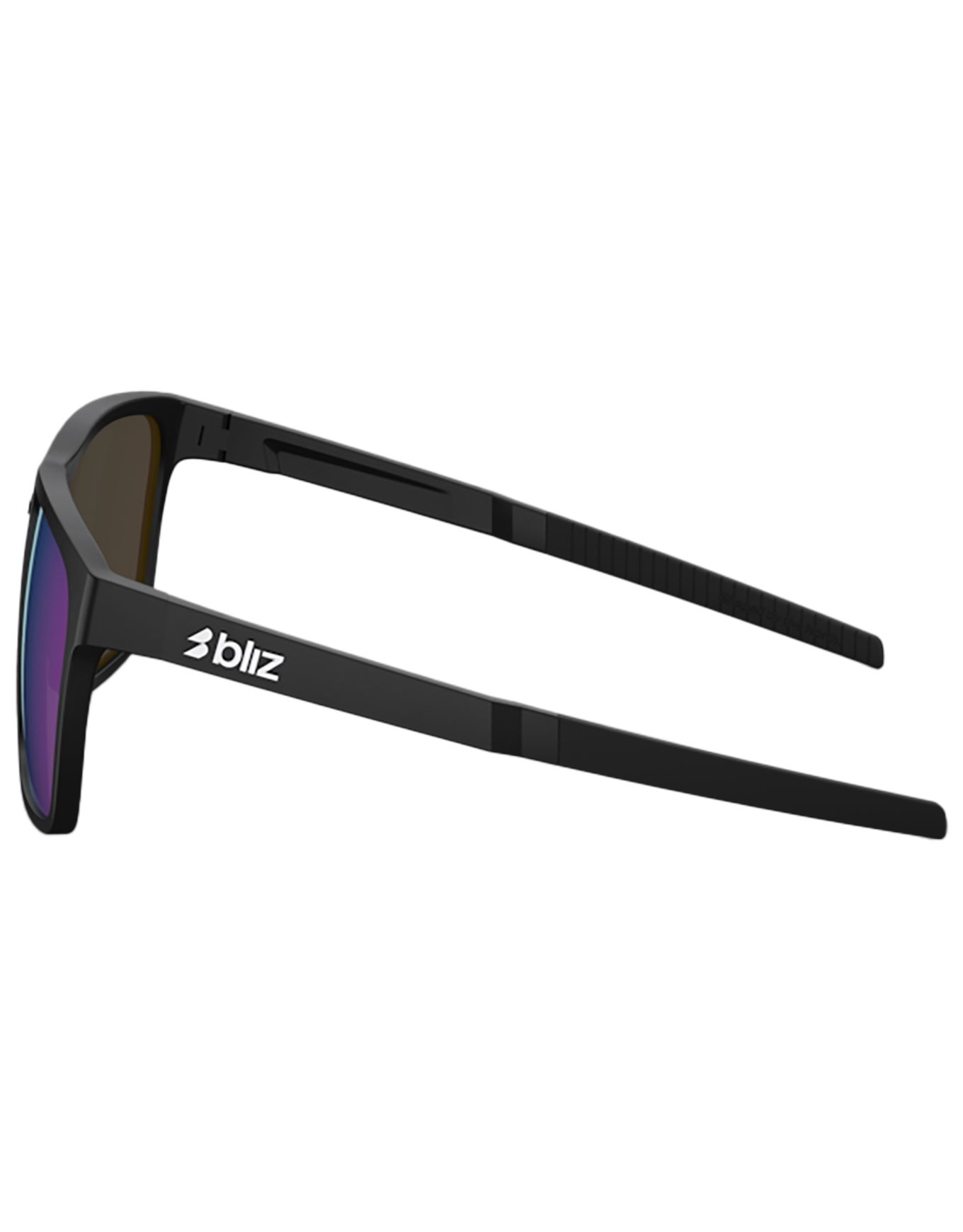 A001 Matt Black Grey w Blue Mirror – Image 2