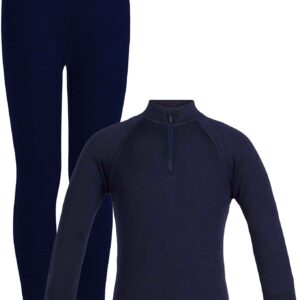 Pack K Merino 260 Tech LS Half Zip Midnight Navy