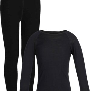 Pack K Merino 200 Oasis LS Crewe Black