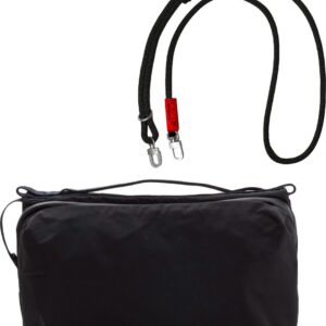 Pack Bottle Sacoche Large Black Tech Sateen