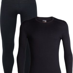 Pack M Merino 200 Oasis LS Crewe Black