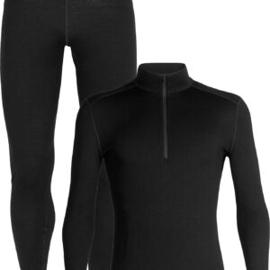 Pack M Merino 260 Tech LS Half Zip Black