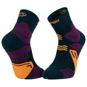 Socquettes Trek GR Mid Polyamide Vert/Orange