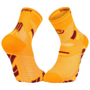 Socquette Trail Ultra.2 Mid Orange/Bordeaux