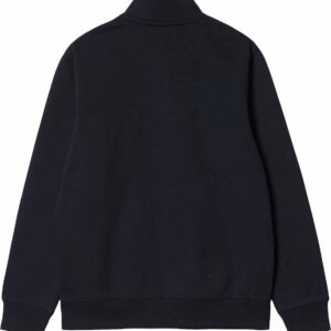 Chase Neck Zip Sweat Dark Navy / Gold