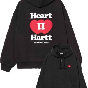 Hooded Heart II Hartt Sweat Jacket Black