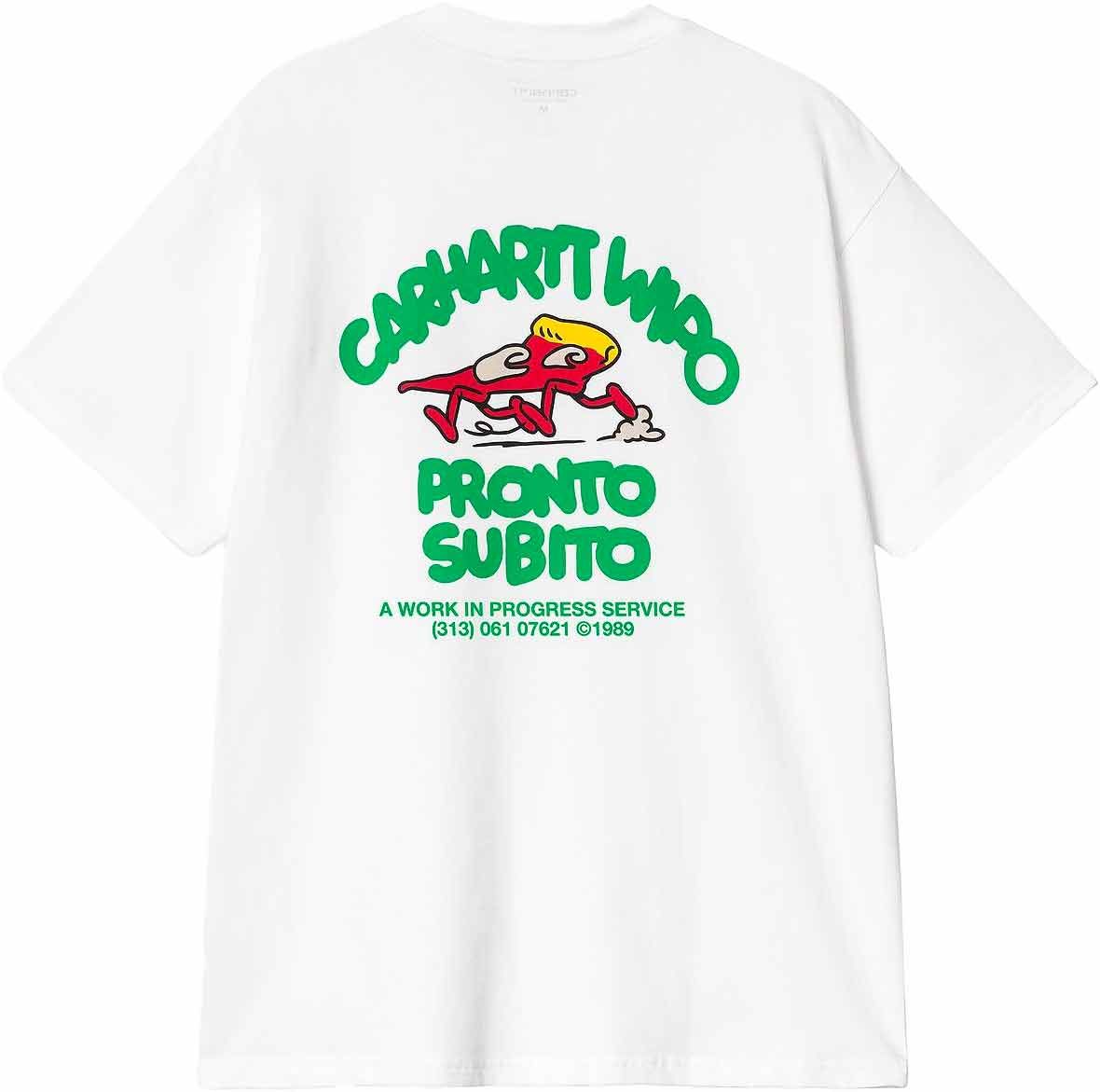 S/S Pronto T-Shirt White – Image 2