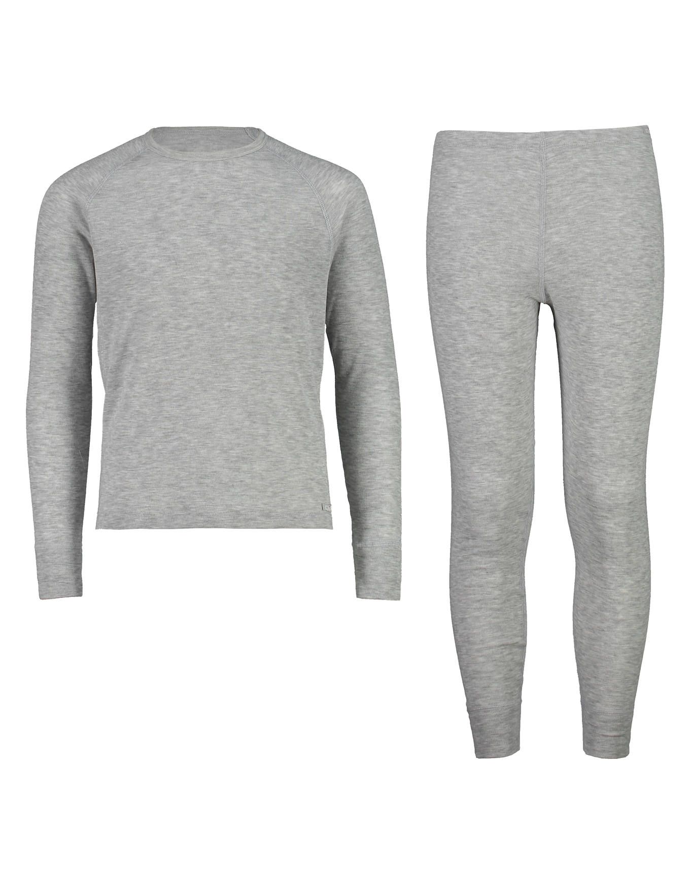 Kid Set (Sweat And Pant) Grigio Mel – Image 3