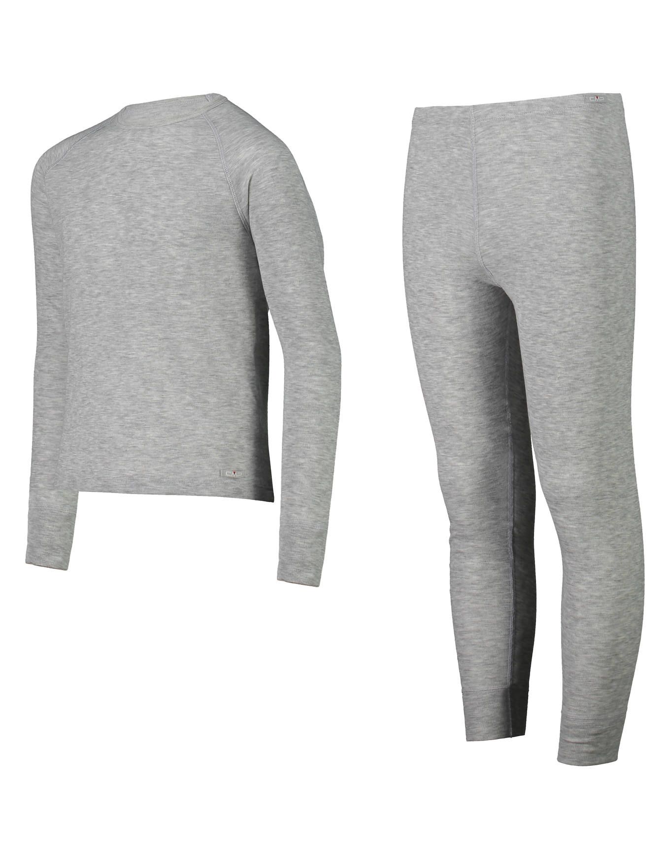 Kid Set (Sweat And Pant) Grigio Mel – Image 2