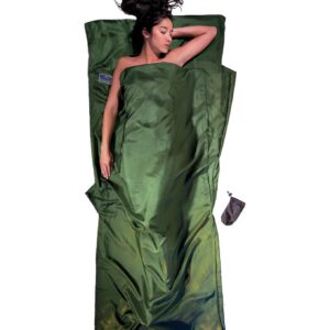 Soie Rectangulaire Dark Olive Green