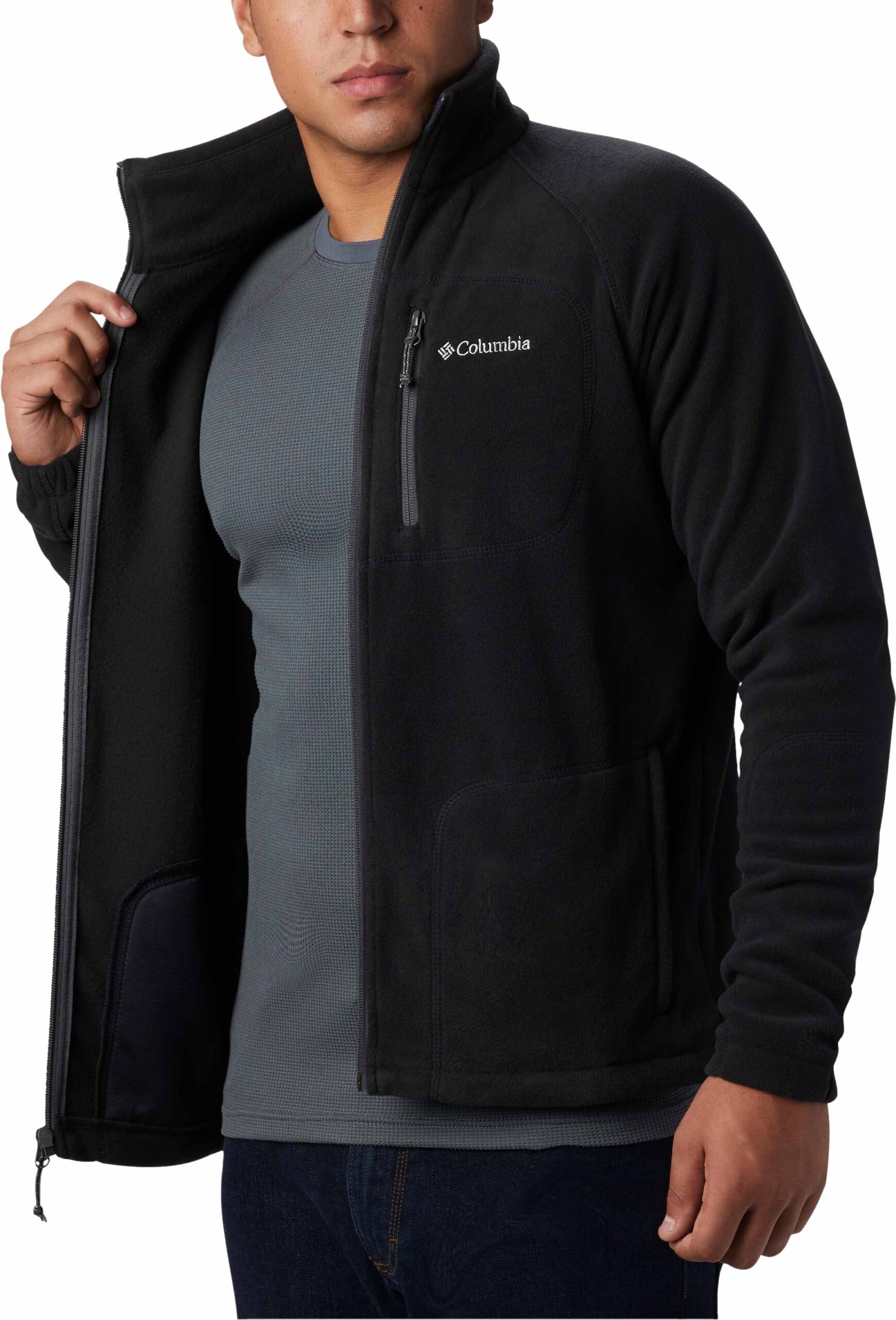 Fast Trek II Full Zip Fleece Black – Image 2
