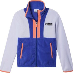Back Bowl™ II Full Zip Fleece Snowdrift, Clematis Blue, Hot Coral