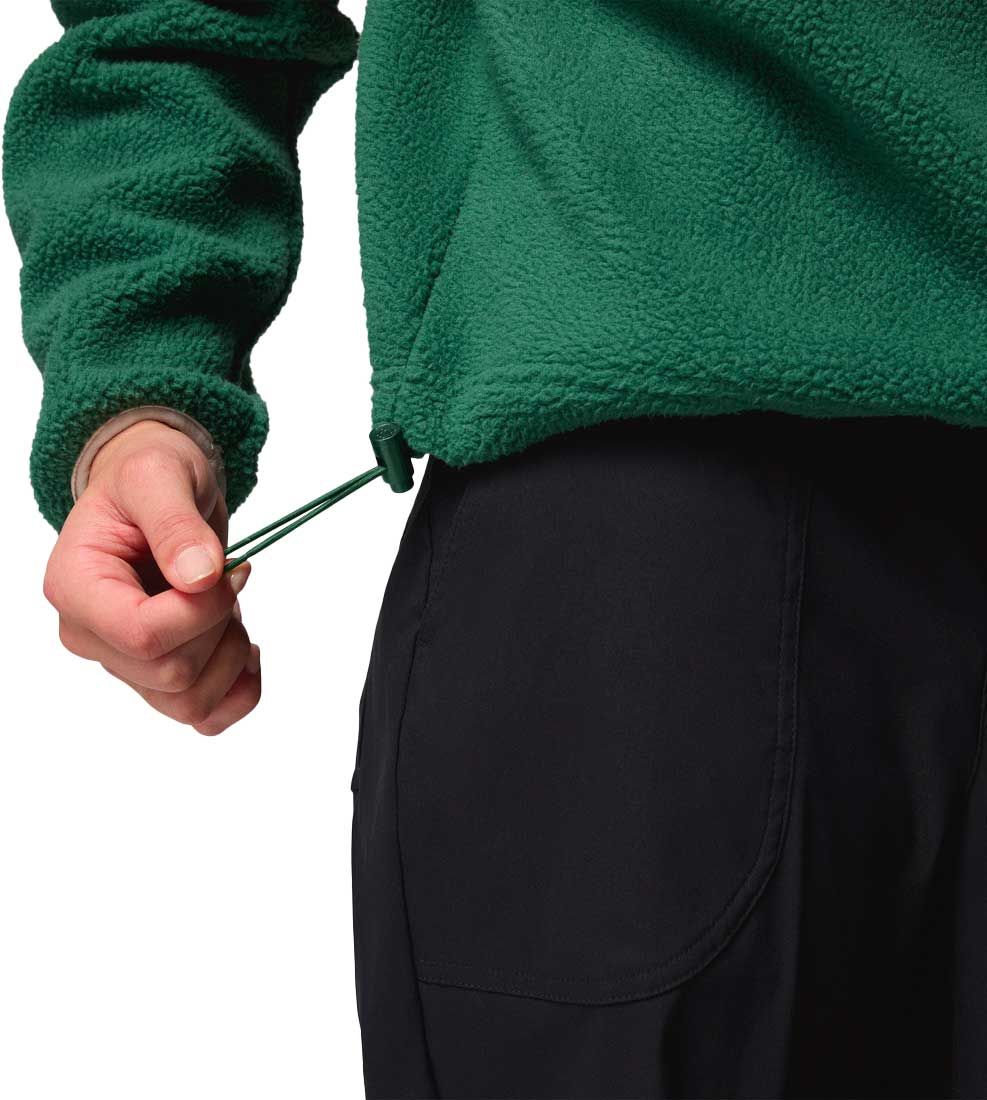 Helvetia II Cropped Half Snap Fleece Rain Frst Cllgt Nv Dark Stn – Image 2