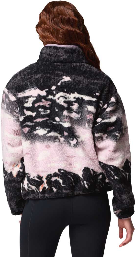 Helvetia II Printed Cropped Half Snap Shale Purple Sisters – Image 3