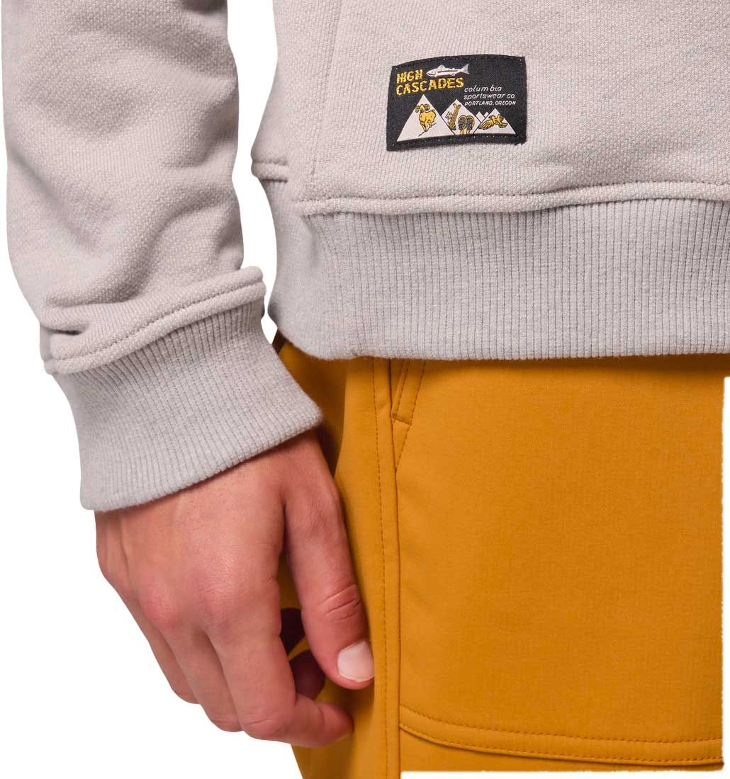 High Cascades French Terry LS Dark Stone – Image 3