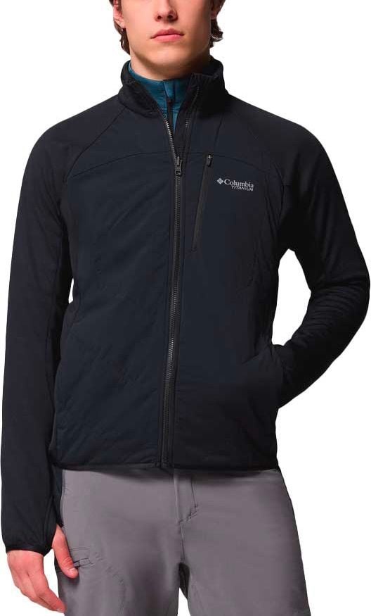 Arctic Crest Hybrid Full Zip Black – Image 3