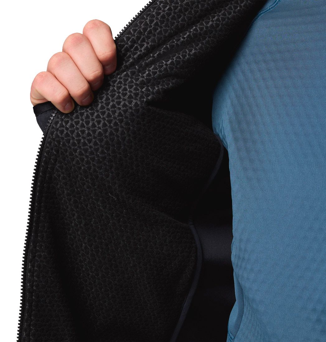 Arctic Crest Hybrid Full Zip Black – Image 4