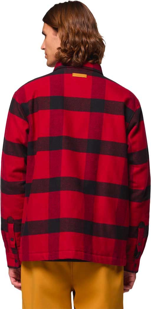 High Cascades Shirt Jacket Red Dahlia Tims Buffalo Plaid – Image 3
