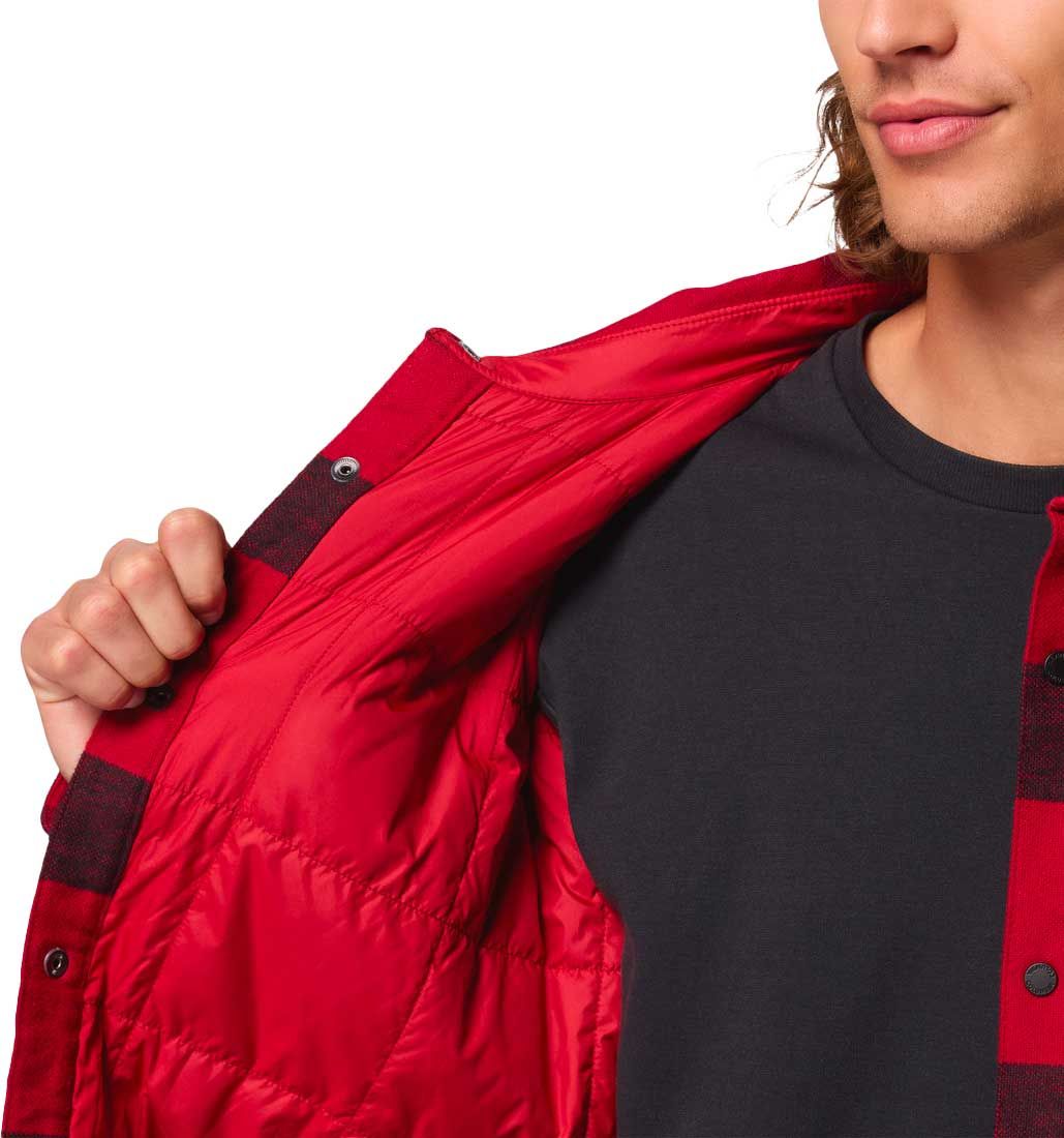 High Cascades Shirt Jacket Red Dahlia Tims Buffalo Plaid – Image 2