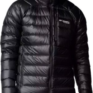 Arctic Crest Down Hooded Jacket Black