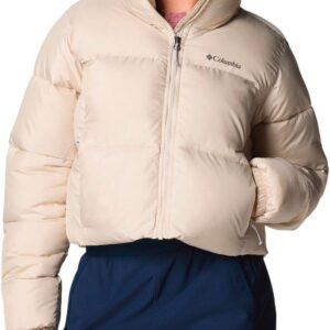 Puffect II Cropped Jacket Dark Stone