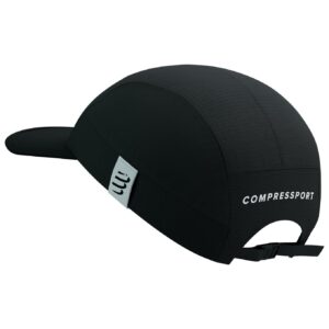 5 Panel Light Cap Black