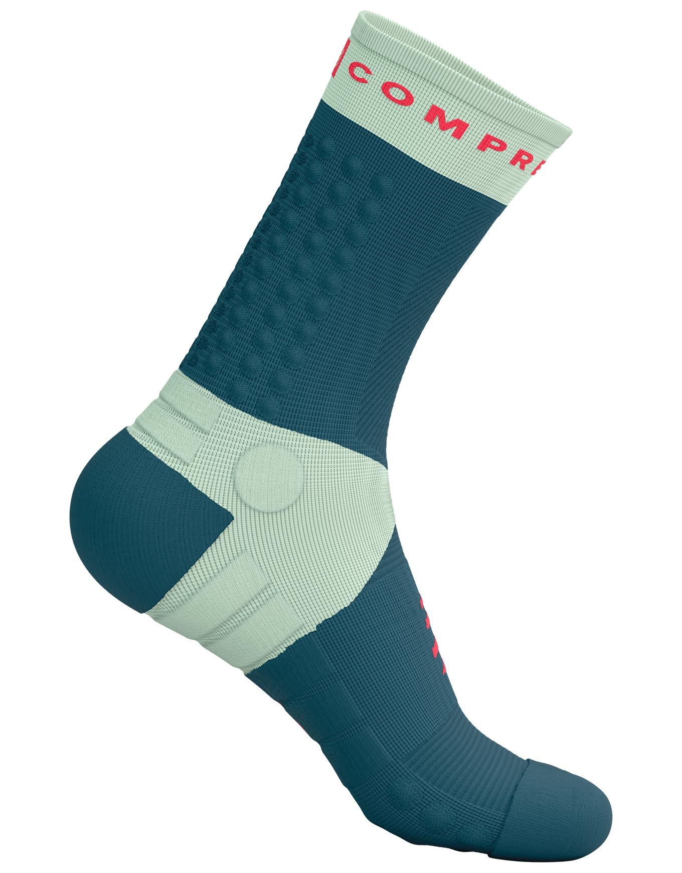 Ultra Trail Socks V2.0 Stargazer/Aqua/Fluo Red – Image 2