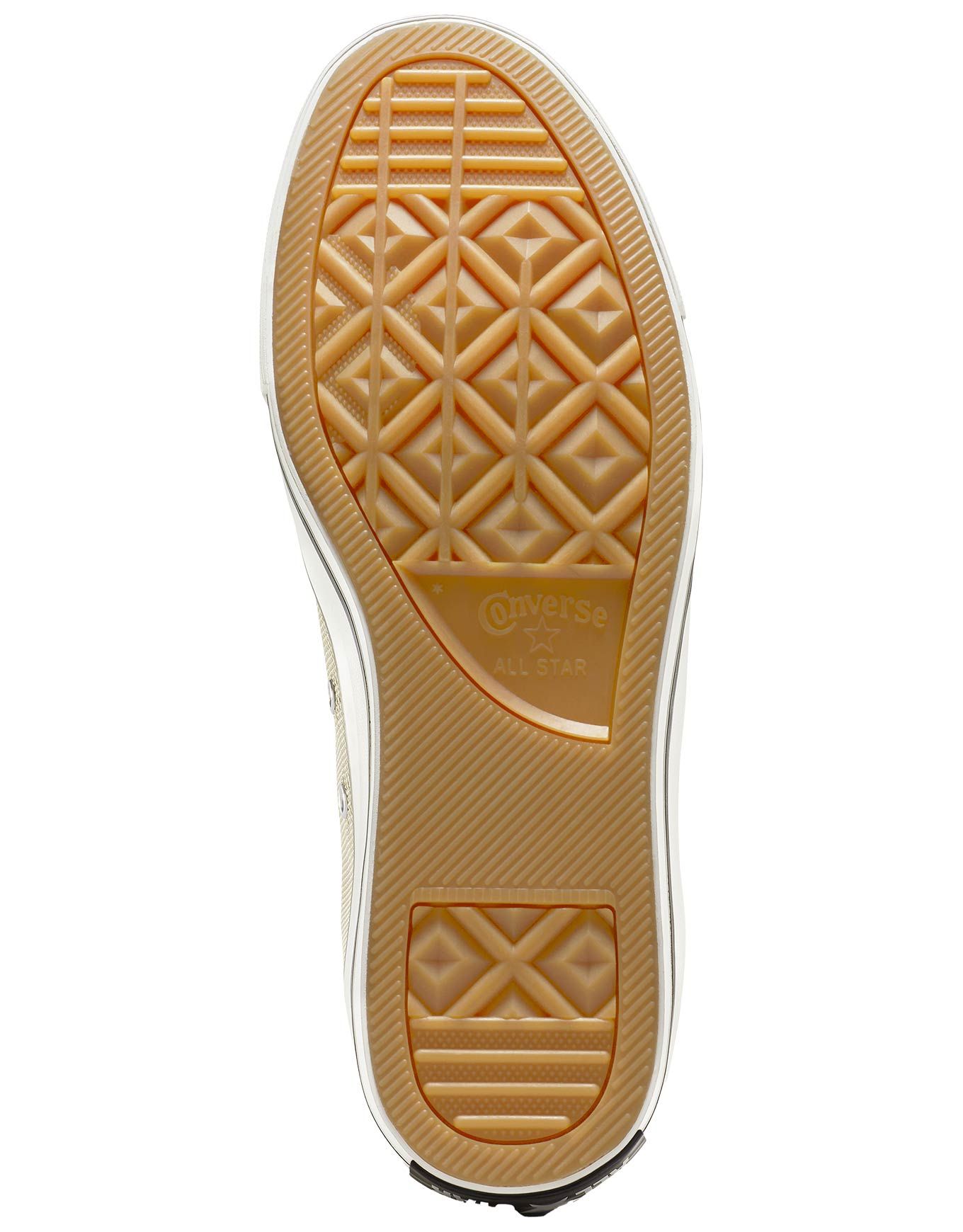 Chuck Taylor All Star Wide High Nutty Granola/Vintage White/Black – Image 6