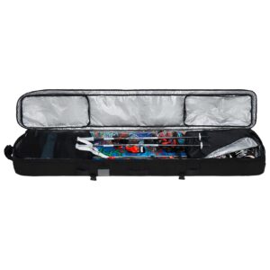 Boundary Ski Roller Bag Black